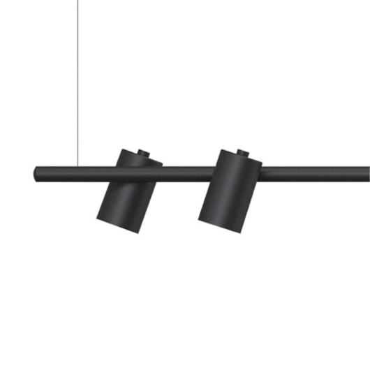 Pendente Barão Mr16 3x Preto Fosco Taschibra - Imagem principal - 94ea9eb7-411d-4921-8308-ea252fcedf77