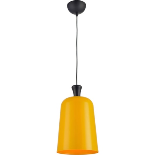 Pendente Bell Aço Amarelo Brilho 230mm Avant 1 Lâmpada E27 - Imagem principal - 131e0fda-9383-4af3-b762-06a0ee1eb0fb