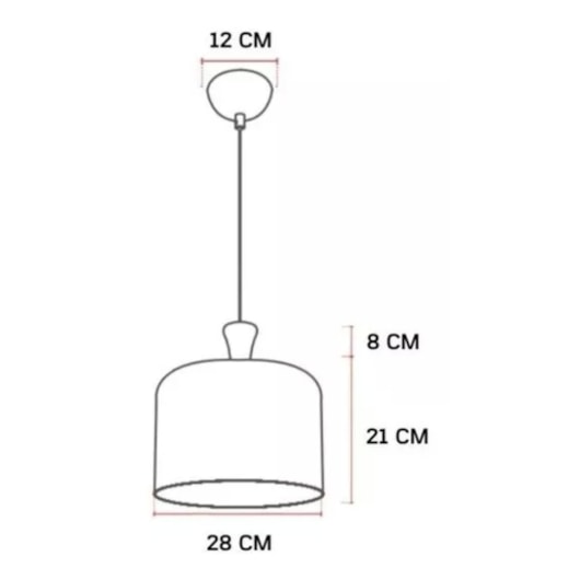Pendente Bell Aço Preto Fosco 280mm Avant 1 Lâmpada E27 - Imagem principal - 2fbc0bcb-d16b-422c-9b08-b1ac5e3896a6
