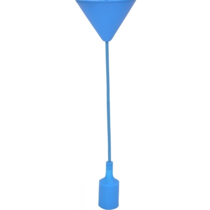 Pendente Benjamin Azul Real Avant 1 Lâmpada E27