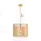 Pendente De Madeira Oka Cube 46cm Para 1 Lampada E27 Avant - e48da95c-7333-4824-b587-7e7a677c1ea2