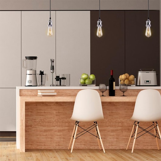 Pendente Dot Metal Indie Cromo Taschibra - Imagem principal - 3ee5639c-cccb-49d7-a8f8-2fdf5c3cc5a3