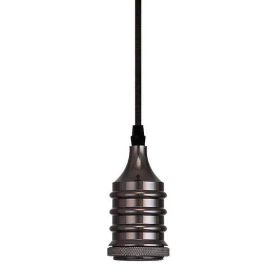 Pendente Dot Metal Wave Preto Perolado Taschibra - Imagem principal - 39c58458-b1e1-4b14-a97a-607b923f3ef6