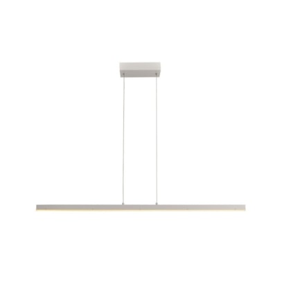 Pendente Hasta Recta Branco Fosco Avant 1m Luz Neutra 4000k