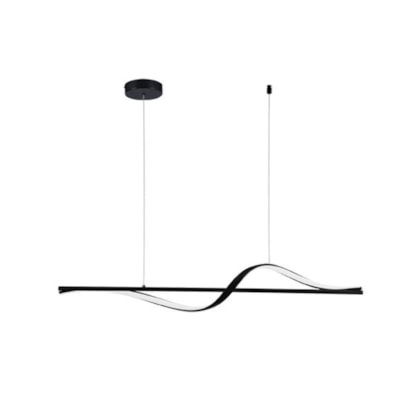 Pendente Led Coaster 20W 3000K Preto Taschibra