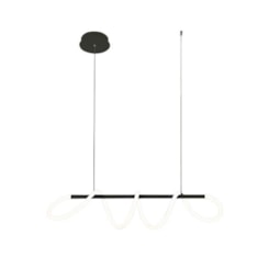 Pendente Led Zurique 3000K 40W Preto Taschibra