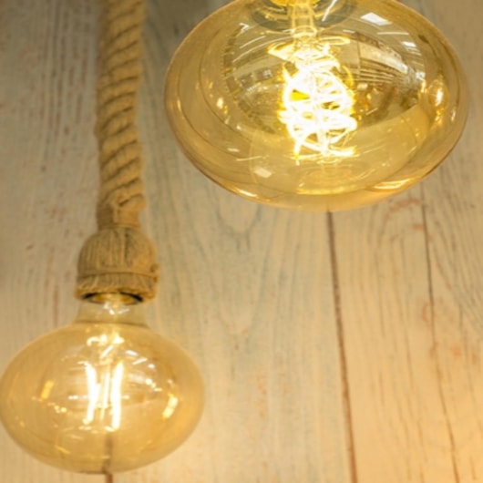 Pendente Rope 1xE27 Taschibra - Imagem principal - 40dfb9eb-b004-42fe-a9b4-9980ea28cda2