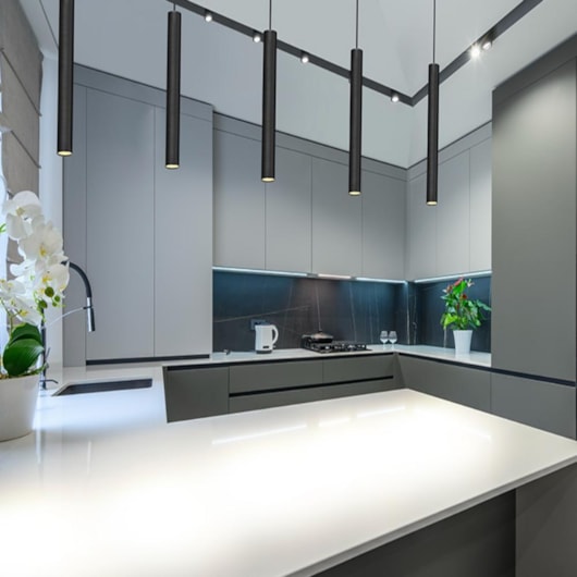 Pendente Tabli Mr11 Preto Fosco Taschibra 40cm - Imagem principal - fcd5f7a8-d655-41c2-900a-6ce2f70bb0e1