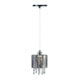 Pendente Versailles Vidro Fumê Canopla Cromado Avant 1 Lâmpada E27 - 8322da77-ddd5-4a14-805e-08c9063e7d74
