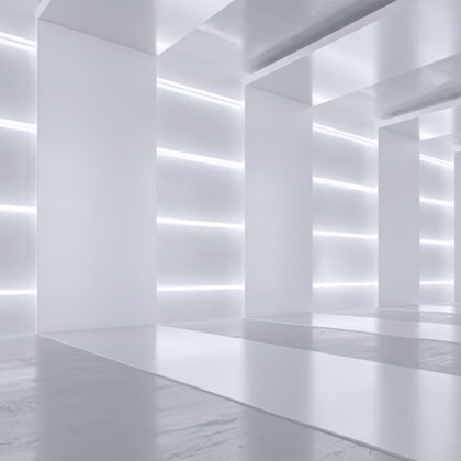 Perfil Led Apex Sobrepor Branco Taschibra 23x24x20cm