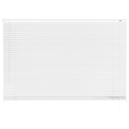 Persiana Horizontal Metal E Plástico Branco Atlas 120x130cm