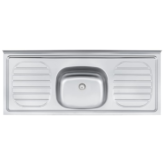 Pia De Apoio Filo Inox Standard Tramontina 120x50cm - Imagem principal - 1ee89a56-02f5-4f05-a5ac-a699509d796d