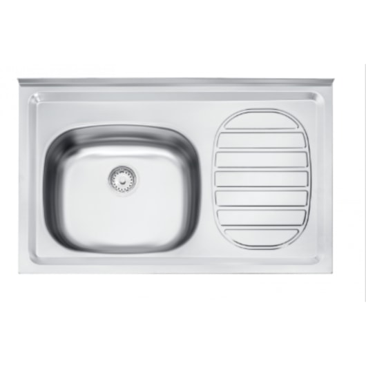 Pia De Inox Filo 40 Fx 100x50cm Com Válvula 3.1/2' 93410/507 Tramontina - Imagem principal - 1626d105-ad44-40d0-8856-be2e357c39bf