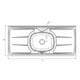 Pia Plus30 Cuba 3.1/2 N4 Concreto Aerado GhelPlus 1400X530X110Mm - 9127a7c2-772e-4f54-9290-96e05b9db721