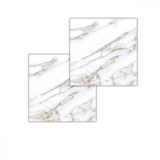 Piso Cerâmico Embramaco Calacata Oro Lux Prime P75280 75x75cm Retificado - Imagem principal - 6faea63e-02b1-4b6f-a0d6-b7380492ee9d