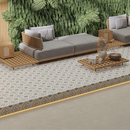 Piso Cerâmico Embramaco Milano 60x60cm Retificado