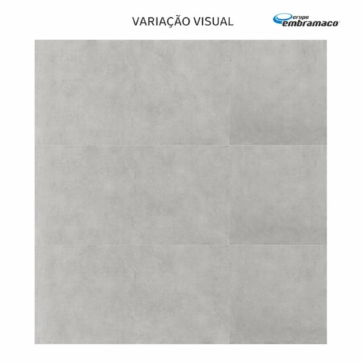 Piso Cerâmico Embramaco Nevada Mate Acetinado 60X60 Retificado - Imagem principal - ff0b9520-190c-4d2c-b321-3dfc924f6619