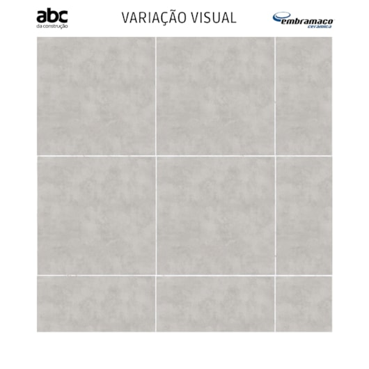 Piso Cerâmico Embramaco Nevada Mate Plus Rt76034 76x76cm Retificado - Imagem principal - 4d6c1509-d0eb-4090-b251-06d965a1358c