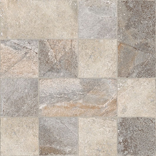 Piso Cerâmico Embramaco Pávia Gray Pedra Externo 60,5x60,5cm Bold  - Imagem principal - 035be5fe-e267-4d8d-bdea-585d4004dc49