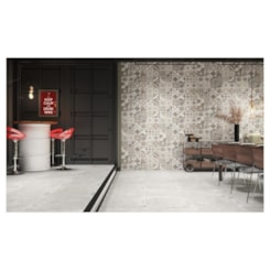 Piso Cerâmico Embramaco Supra Colonial Bege RT64500 Acetinado 64x123cm Retificado