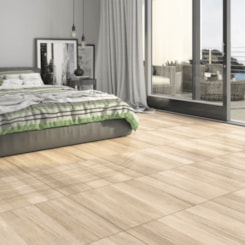 Piso Cerâmico Fioranno Volga Plus Brilhante 62x62cm Madeira Bold