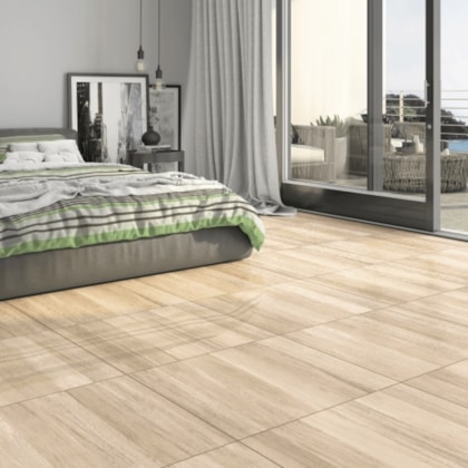 Piso Cerâmico Fioranno Volga Plus Brilhante 62x62cm Madeira Bold