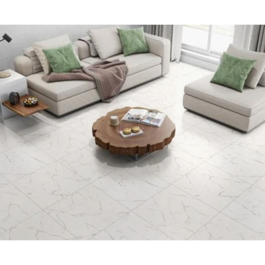 Piso Cerâmico Idealle Piazza Plus Hd 61x61cm Retificado  - Imagem principal - 40348ad5-aff7-4801-96eb-1d31e43c6af8