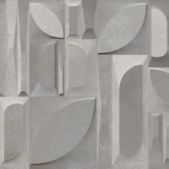 Piso Cerâmico Marmocerâmica Boreal Gray Acetinado 39x75cm Retificado