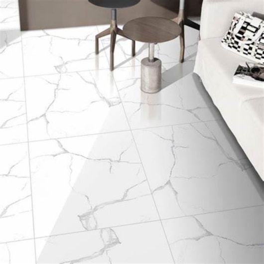 Piso Ceramico Marmocerâmica Elegance Blanc Polido 56x113cm Retificado - Imagem principal - 7eb64612-28eb-4468-8bc7-84b664594550