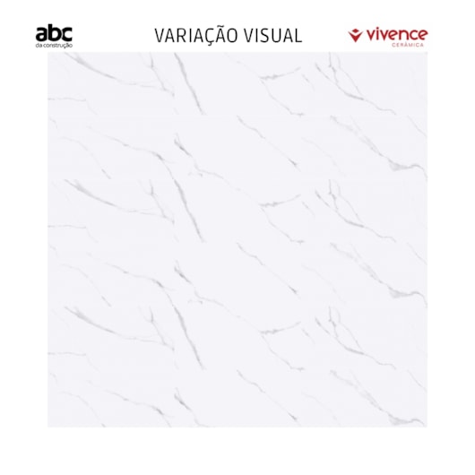 Piso Ceramico Marmocerâmica Elegance Blanc Polido 56x113cm Retificado - Imagem principal - ab27cb45-6f4d-4980-9001-c0733e448bbe