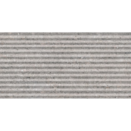 Piso Ceramico Marmocerâmica Fileto Gris Acetinado 39x75,5cm Retificado