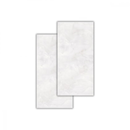 Piso Ceramico Marmocerâmica Marmo Gran Onix Bianco Polido 56x113cm Retificado