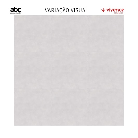 Piso Cerâmico Marmocerâmica Urban Silver Acetinado 75,5x75,5cm Retificado - Imagem principal - f2788049-1e15-4ab1-bf5b-a039b29fe696