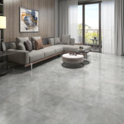 Piso Cerâmico Opus Concret Mate 66x66cm Retificado