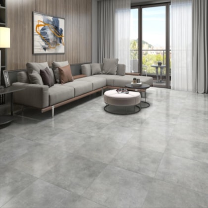 Piso Cerâmico Opus Concret Mate 66x66cm Retificado