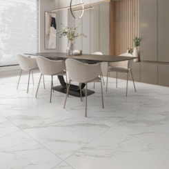 Piso Cerâmico Opus Mármore Mate 81x81cm Retificado