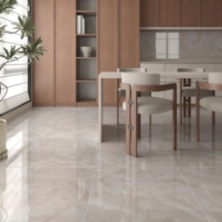 Piso Cerâmico Opus Onix Cristal Mate 81x81cm Retificado