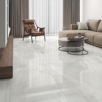 Piso Cerâmico Opus Onix Polido 60x120cm Retificado