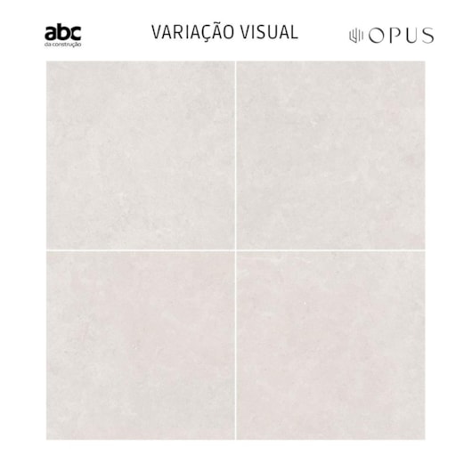 Piso Cerâmico Opus Sand Mate 66x66cm Retificado - Imagem principal - 5fb5a9d4-3984-49ed-b4b4-8b60b53b5b64