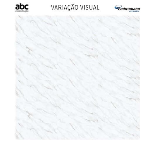 Piso Embramaco Mont Blanc Satiny Rt64005 64x123cm Retificado - Imagem principal - 010414e5-5a6d-4a25-a209-c7e52870b261
