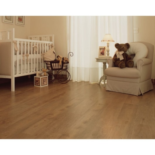 Piso Laminado Durafloor Space Click 18,7x134cm Carvalho Viena  - Imagem principal - 600a56f9-62fe-43c5-b244-875f9e6f40e9