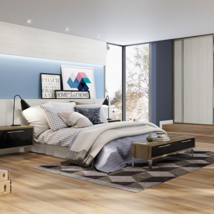 Piso Laminado Eucafloor Acqua Max Elegance Elmo Macciato (E)(7)(18)35,7x135,7cm