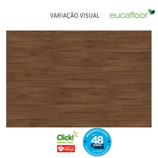 Piso Laminado Eucafloor Acqua Max Elegance Noce Borgonha(R)(27) 35,7x135,7cm - Imagem principal - 2b196d9f-102d-45a8-b2bb-ad0823f2576d