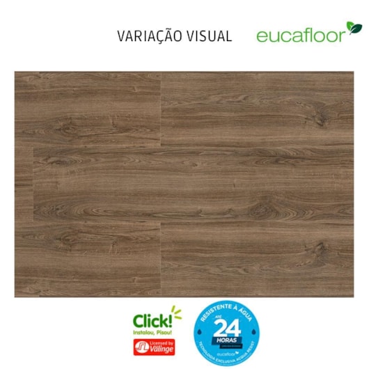 Piso Laminado Eucafloor Acqua Resist New Evidence Classic Oak(R)(18)(22) 29,2X135,7cm - Imagem principal - 60facc53-8151-4f11-8237-d3eca8a44c33