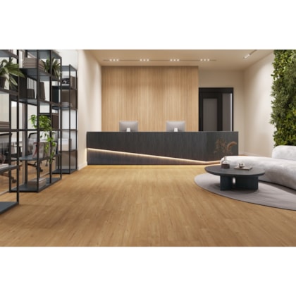 Piso Laminado Eucafloor Max Elegance Click Elmo Macciato 35,7x135,7cm