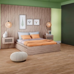 Piso Laminado Eucafloor Prime Click 21,7x135,7cm Valência 9