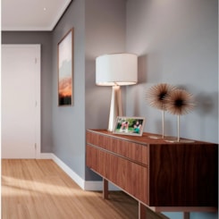 Piso Laminado Eucafloor Prime Cola 19,7x135,7cm Nogueira Natural 10