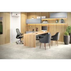 Piso Laminado Eucafloor Square Concreto 90,6x90,6cm