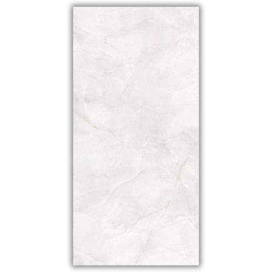 Piso Marmocerâmica Gran Onix Bianco Polido 56X113 Retificado - Imagem principal - c3b07a6a-939d-4f5a-97e8-1827914d0b1d