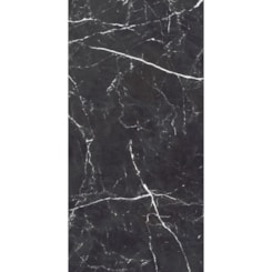 Piso Marmocerâmica Gran Venatto Black Polido 56x113cm Retificado